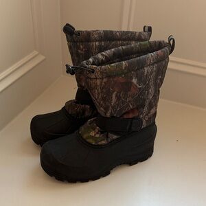 Northside Kids Woodland Camo Snow Boots